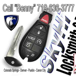 Dodge FOB Door Lock Hatch Release Side Door Engine Start