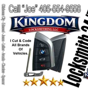 BMW Remote With Emergency Key