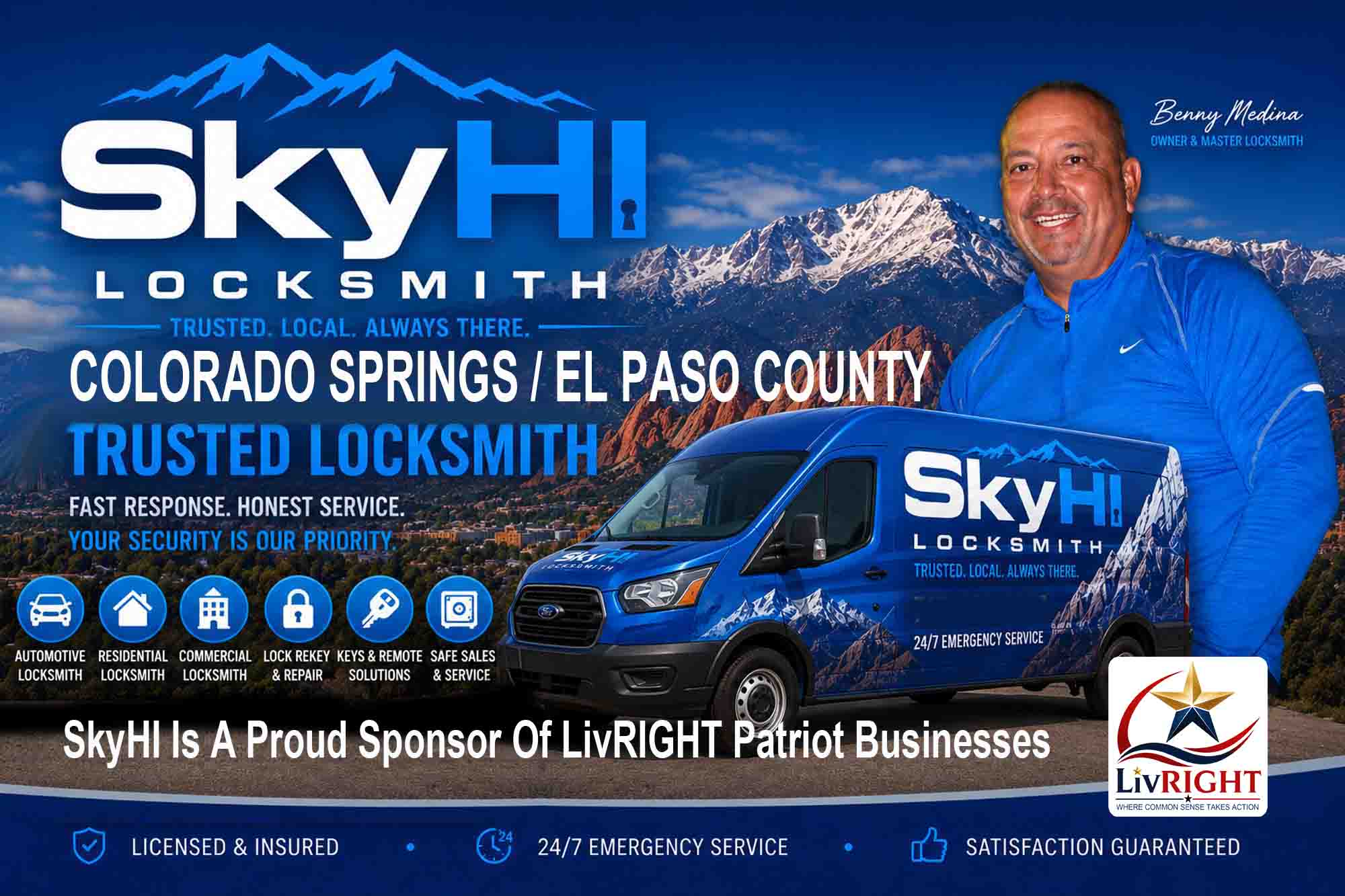 SkyHI Locksmith Colorado Springs