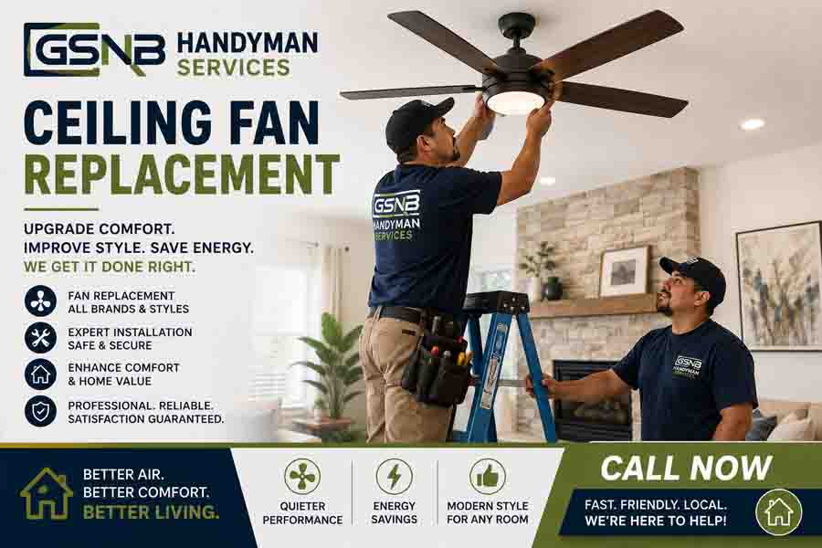 Ceiling Fan Replacement